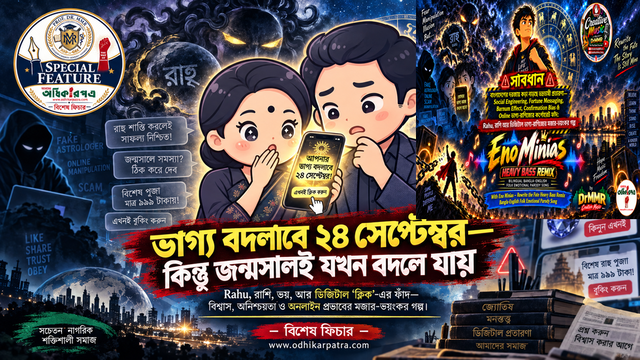 সাবধান: বাংলাদেশের দরজায় কড়া নাড়ছে ভদ্রভাষী প্রতারণা—Social Engineering, Fortune Messaging, Barnum Effect, Confirmation Bias ও Online ভাগ্য-বাণিজ্যের কর্পোরেট ফাঁদ:  Rahu, রাশি আর ডিজিটাল ভাগ্য-বাণিজ্যের মজার-ভয়ংকর গল্প